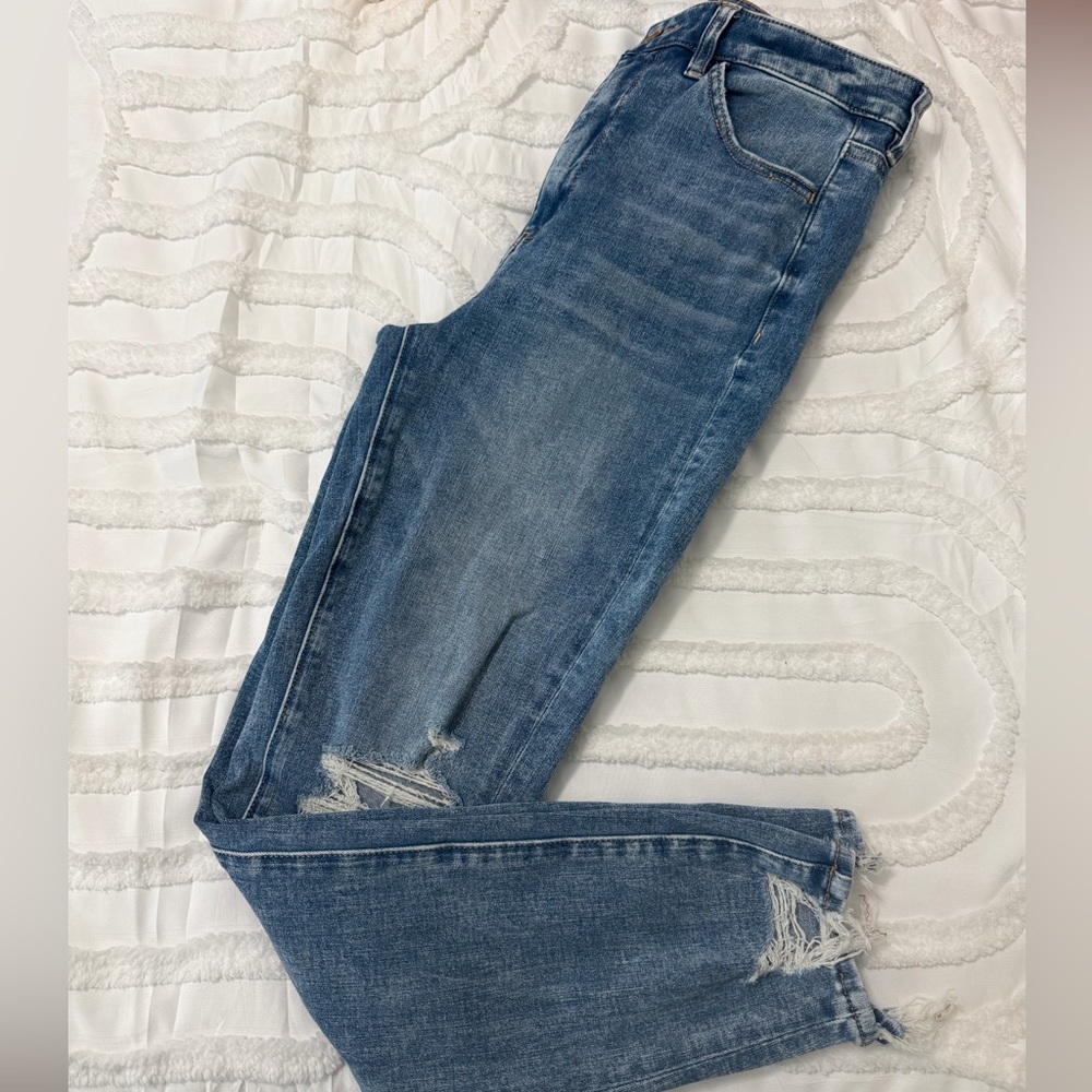 American Eagle Outfitters Distressed Blue Dream Jeans - Picture 10 of 10